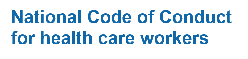 HaDSCO prepares to implement the National Code of Conduct for health care workers